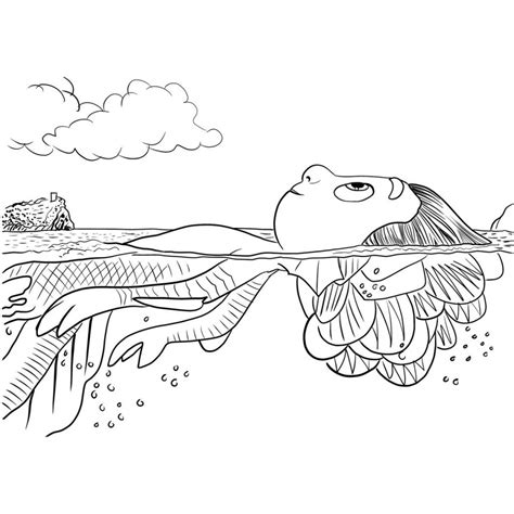 Printable Luca Coloring Pages