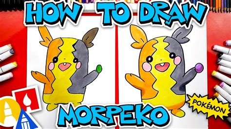 How To Draw Morpeko Pokémon Art For Kids Hub