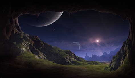 Alien Landscapes Planets Enjoy This Wallpaper We Have Tons More Sci