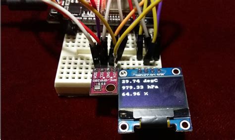 Bme280 With Esp32 Esp Idf And Display Readings On Oled