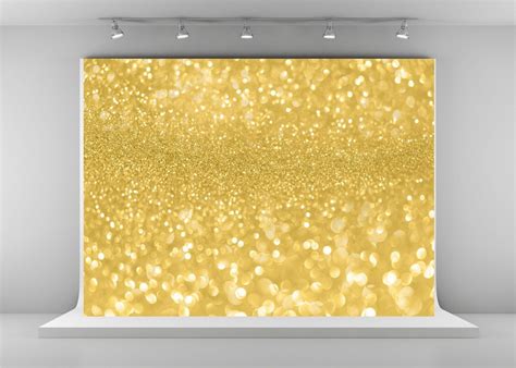 7x5ft 22x15m Glitter Photography Backdrops Golden