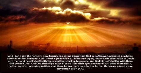 Revelation 212 4 Kjv — Todays Verse For Sunday June 1 2014