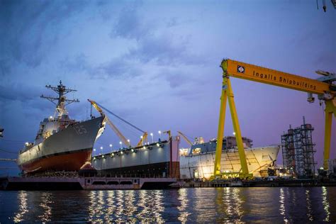 As Us Navy Rethinks Its Fleet Ingalls Shipbuilding Faces Uncertain Future