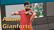 Adam Gianforte -The Love You Didn't Use - Violin Busking CTA Blue Line ...