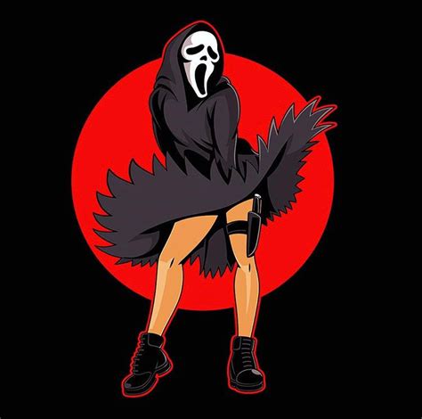 Pin By Jeanne Loves Horror💀🔪 On Ghostface Scream Horror Artwork