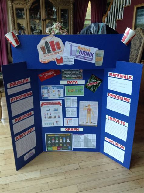 rethink your drink 5th grade science fair project science fair cool science fair projects