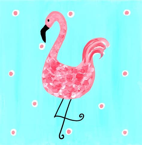 Whimsical Pink Flamingo Art Print By Lemondaisy Design Society6