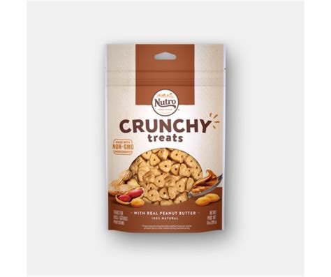 Nutro Crunchy Treats With Real Peanut Butter Dog Treats
