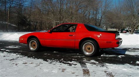 Big Johns Red 1986 Pontiac Firebird Coupe