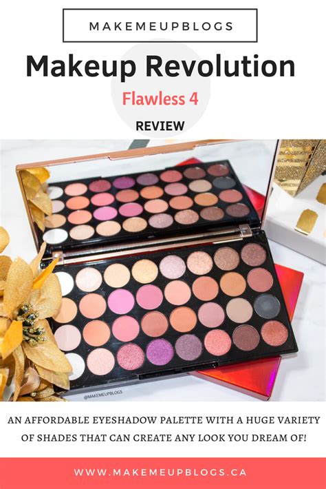 Makeup Revolutions Flawless 4 Eyeshadow Palette Is An Affordable