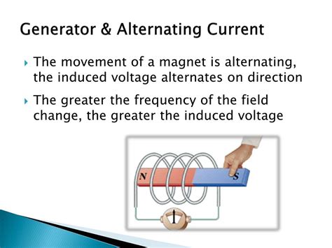 Alternating Current Of Electromagnetic Induction In