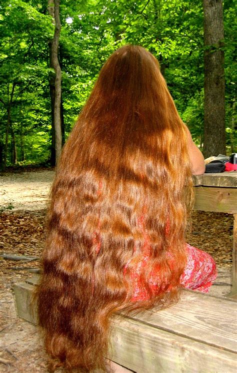 Elizaveta Orlova Long Red Hair Long Thick Hair Super Long Hair Big