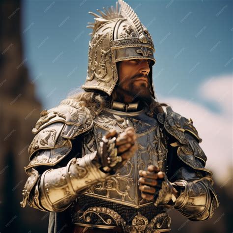 Premium Photo | Unbreakable Faith Christian Wearing the Whole Armor of