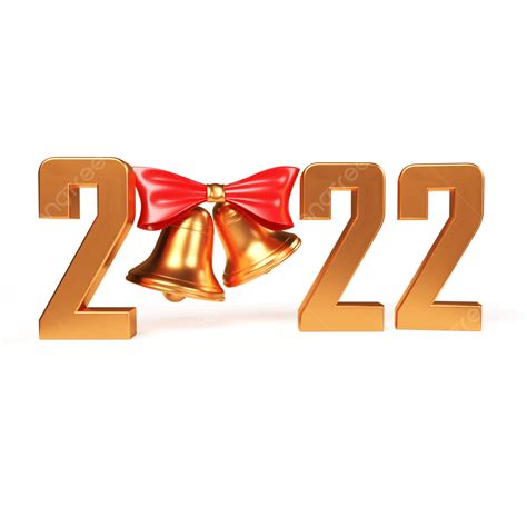 2022 Year 3d Vector Happy New Year 2022 3d Illustration Golden 3d