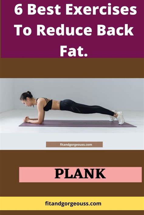 How To Reduce Back Fat By Exercise 6 Best Exercises To Reduce Back