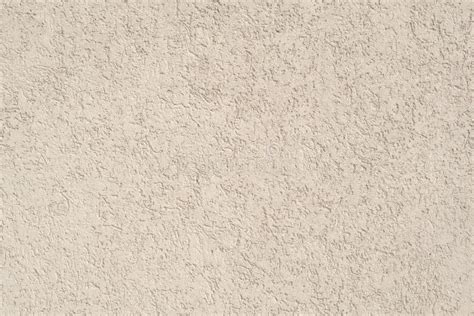 Beige Stucco Background Bright Wall Lit By Sunshine Stock Image