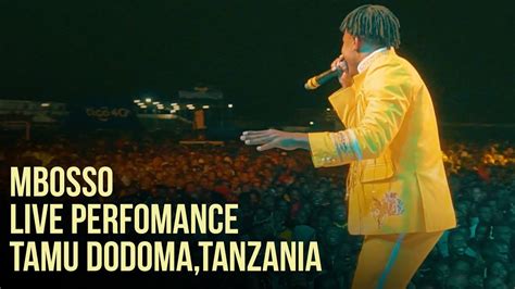 Mbosso Live Perfomance Tamu Dodomatanzania Youtube