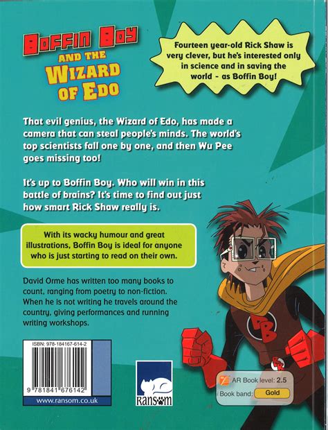 Boffin Boy And The Wizard Of Edo David Orme Allbooks Portlaoise Buy