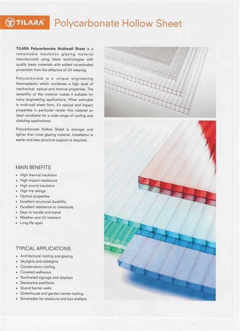 Polycarbonate Sheets Jeewa Plastic Pvt Ltd