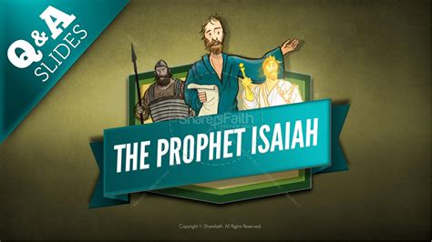 Sharefaith Media The Prophet Isaiah Kids Bible Story Sharefaith Media