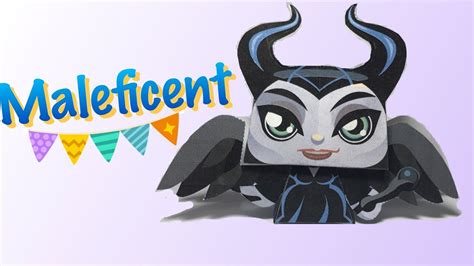 Paper Craft How To Make Maleficentbeautiful Paper Craft Youtube