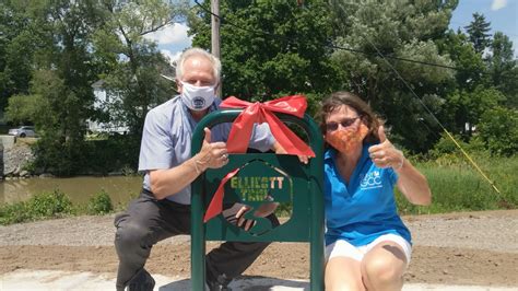 Grand Opening Of The Ellicott Trail In Batavia We Took A Trip Down