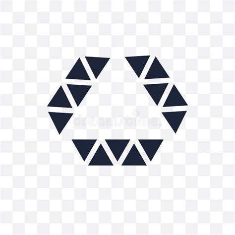 Polygonal Diamond Shape Of Small Triangles Icon In Trendy Design Style