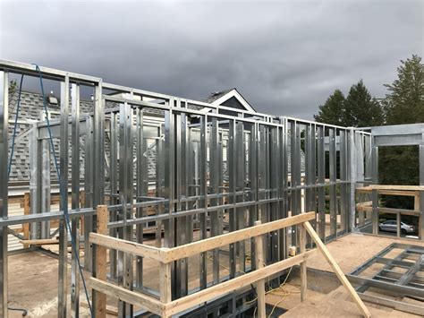 Light Gauge Steel Framing Townhouse Project W 15th Avenuevancouver