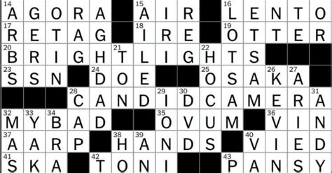 Rex Parker Does The Nyt Crossword Puzzle A Lot Of Them Can Be Found On