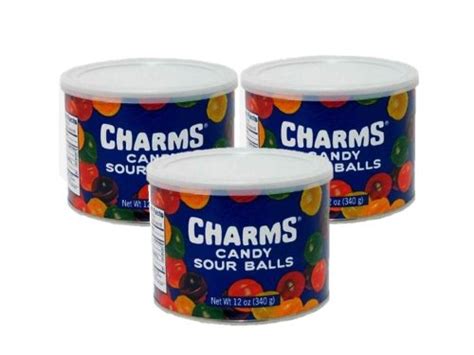 Charms Candy Sour Balls 12 Oz Tin 3 Count • The Candy Database