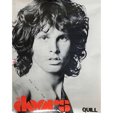 Original 1983 Withdrawn Poster Jim Morrison And The Doors Quill 17 X 22