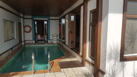 Outdoor pool and indoor pool. Sky Pool Villa Grand Lexis, Port Dickson