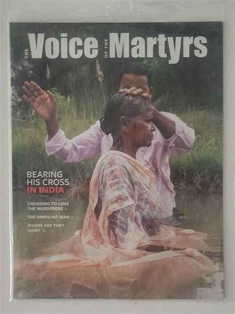 The Voice Of The Martyrs Magazine 2022 Bearing His Cross In India New