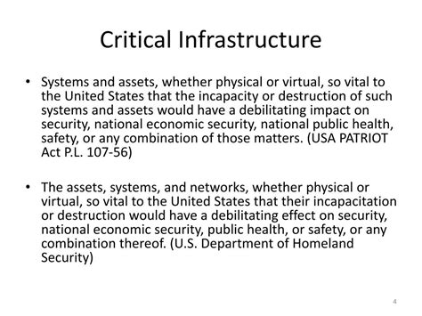 Ppt Session 7 Section 2 Critical Infrastructure Powerpoint