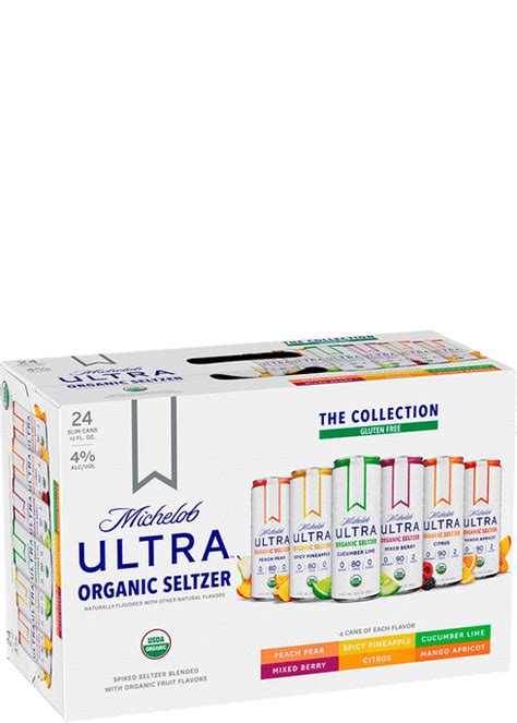 Michelob Ultra Signature Collection Organic Hard Seltzer Variety