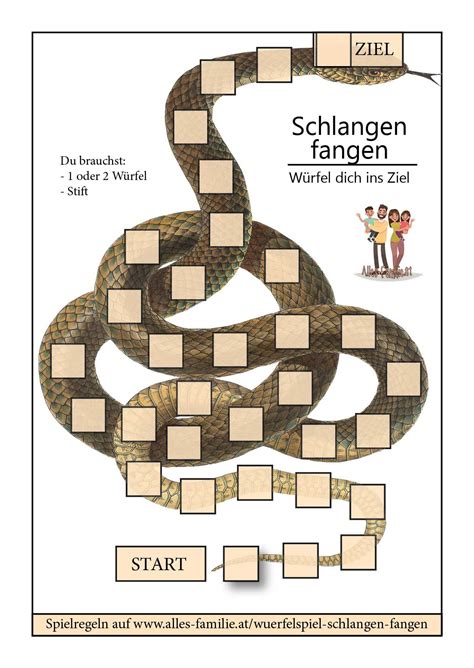 Ratgeber zur vermehrung und zucht von schlangen; Würfelspiel für Kinder - Schlangen Fangen - Alles Familie