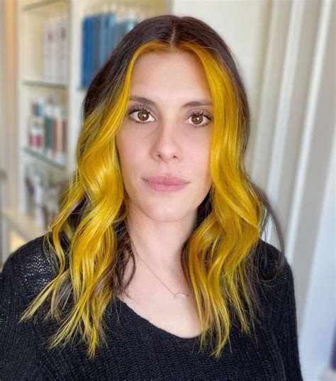 20 Yellow Hair Dye Ideas For A Spicy Hairstyle Yellow Hair Color