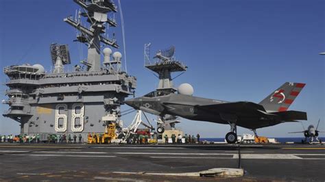 Navys Newest Fighter Makes First Carrier Landing Cnn
