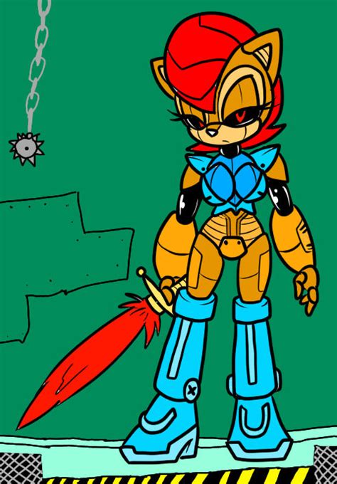 Mecha Sally By Vanillatherabbitexe On Deviantart