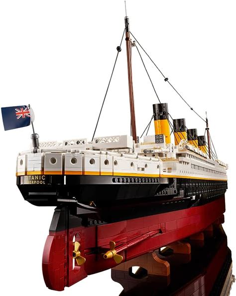 Model Ship Titanic Lego Titanic Model Build Blocks Titanic Ship Lego