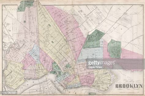 Brooklyn Map Photos And Premium High Res Pictures Getty Images