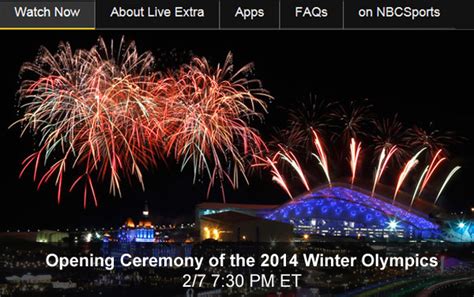 2014 Winter Olympics Opening Ceremony Watch Live Online Free Video Stream