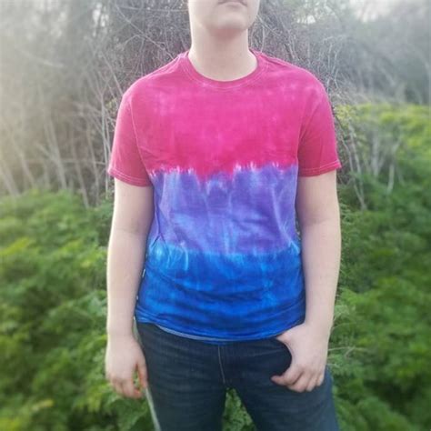 Pan Pride Flag Unisex Tie Dye T Shirt Customizable Pattern Etsy