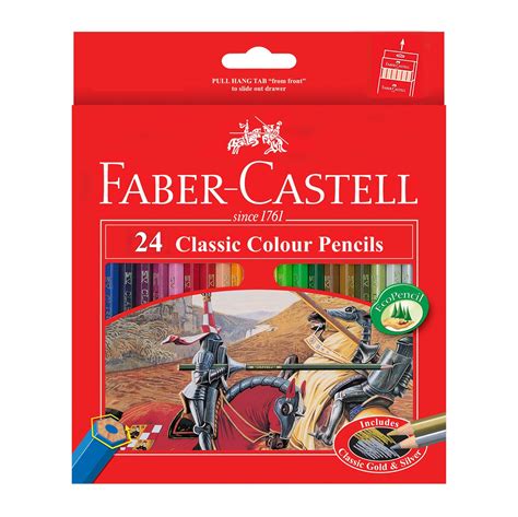 Faber Castell Color Pencil Classic X 24s 115854 A075 Papermark