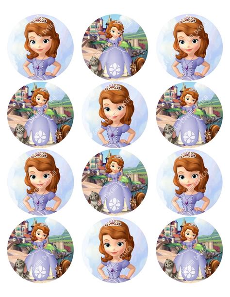 Free Printable Princess Cupcake Toppers Printable Printable Word Searches