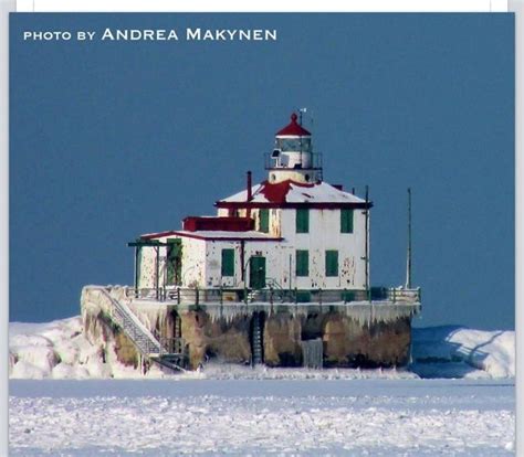 Ashtabula Ohio Lighthouse On Lake Erie Lago Erie Ohio Lighthouses