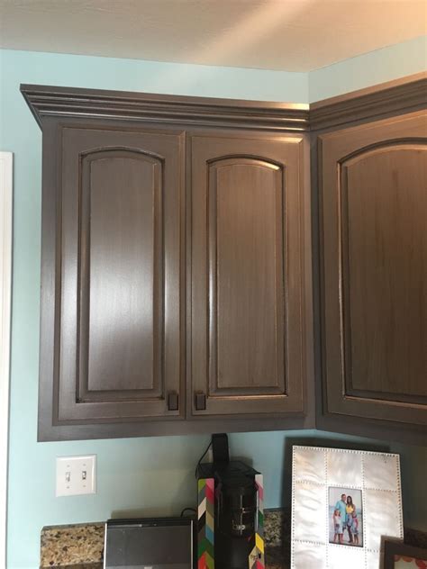 How To Lighten Dark Stained Kitchen Cabinets Alicamorgans