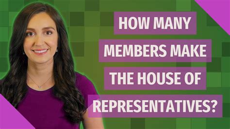 How Many Members Make The House Of Representatives Youtube