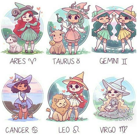 The Zodiac Signs For Different Animals And Their Names Are Shown In