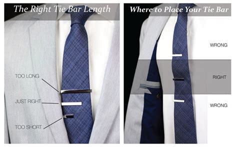 Where To Place Your Tie Bar How To Tie A Tie